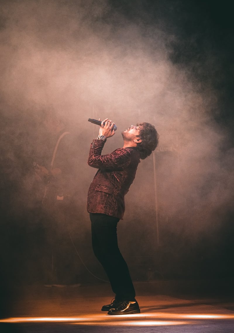 Spotlight on stage